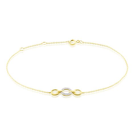 Bracelet Margane Or Jaune Diamant - Bracelets Femme | Histoire d’Or