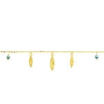 Bracelet Or Jaune Jehannet Turquoise - Bracelets Femme | Histoire d&rsquo;Or