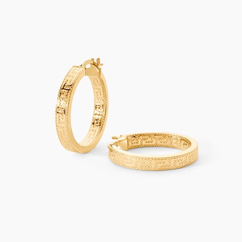 Cr&eacute;oles Ugenie Or Jaune - Boucles d'oreilles cr&eacute;oles Femme | Histoire d&rsquo;Or