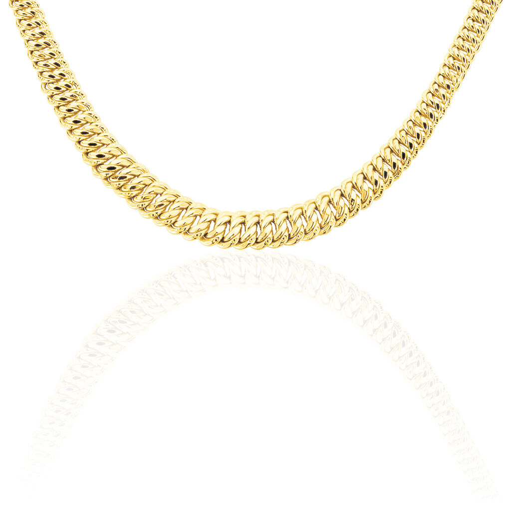 Collier Jimmy Danilo Maille Americaine Or Jaune - Chaines Femme | Histoire d’Or