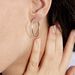 Créoles Valencina Or Blanc - Boucles d'oreilles créoles Femme | Histoire d’Or