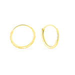 Cr&eacute;oles Valerina Or Jaune - Boucles d'oreilles cr&eacute;oles Femme | Histoire d&rsquo;Or