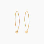 Cr&eacute;oles Helle Amande Or Jaune - Boucles d'oreilles cr&eacute;oles Femme | Histoire d&rsquo;Or