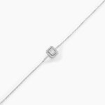 Bracelet Twila Or Blanc Oxyde De Zirconium - Bracelets Femme | Histoire d&rsquo;Or