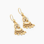 Boucles D'oreilles Pendantes Cherki Or Jaune - Boucles d'oreilles pendantes Femme | Histoire d&rsquo;Or