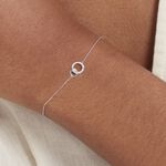 Bracelet Mahaut Or Blanc Diamant - Bracelets Femme | Histoire d&rsquo;Or