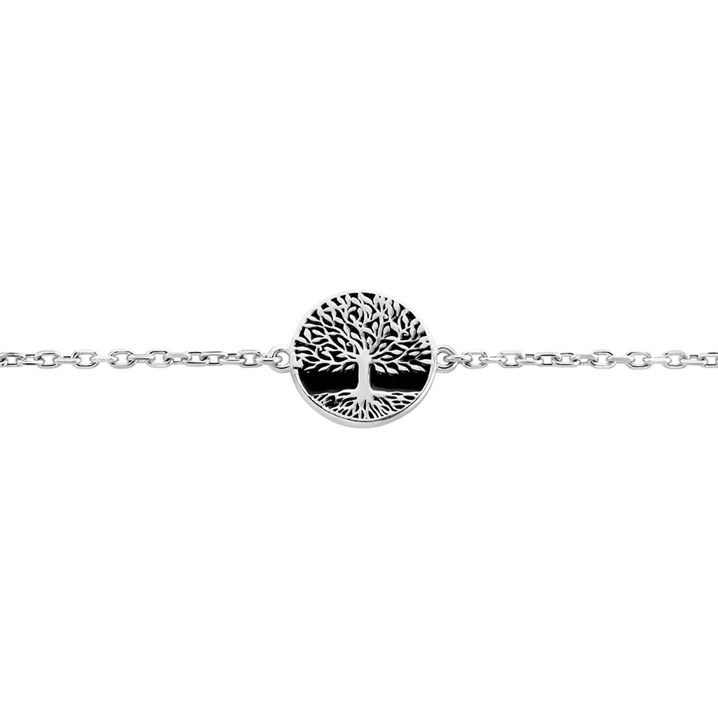 Bracelet Maximiliano Argent Blanc - Bracelets Homme | Histoire d’Or