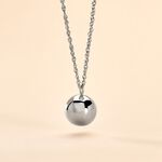 Collier My Bola Acier Blanc - Bolas de grossesse Femme | Histoire d&rsquo;Or