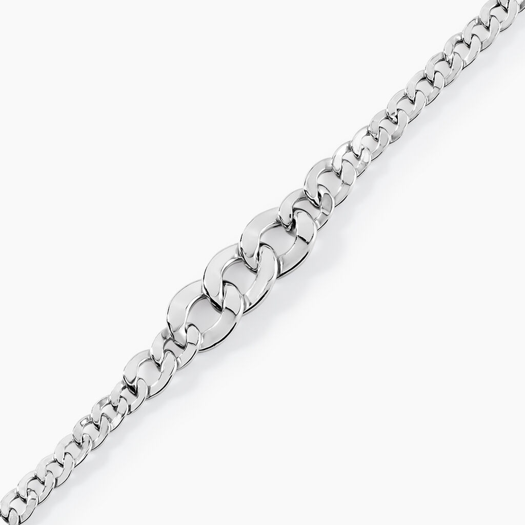 Bracelet Argent Blanc Quintila - Bracelets chaîne Femme | Histoire d’Or