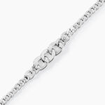 Bracelet Argent Blanc Quintila - Bracelets cha&icirc;ne Femme | Histoire d&rsquo;Or