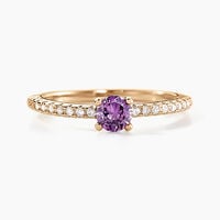 Bague Mireilla Plaqué Or Doré Oxyde De Zirconium