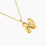 Collier Feliciane Acier Dor&eacute; - Colliers fantaisie Femme | Histoire d&rsquo;Or