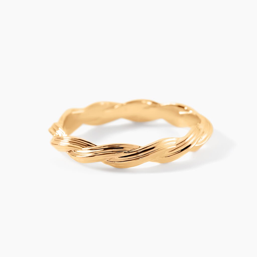 Bague Plaqu&eacute; Or Jaune Ino - Bagues fantaisie Femme | Histoire d&rsquo;Or