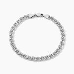 Bracelet Maille Argent Piato - Bracelets cha&icirc;ne Homme | Histoire d&rsquo;Or