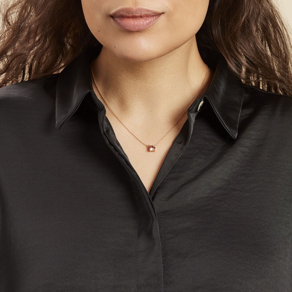 Collier Plaqué Or Jaune Nilay Oxyde De Zirconium - Colliers fantaisie Femme | Histoire d’Or