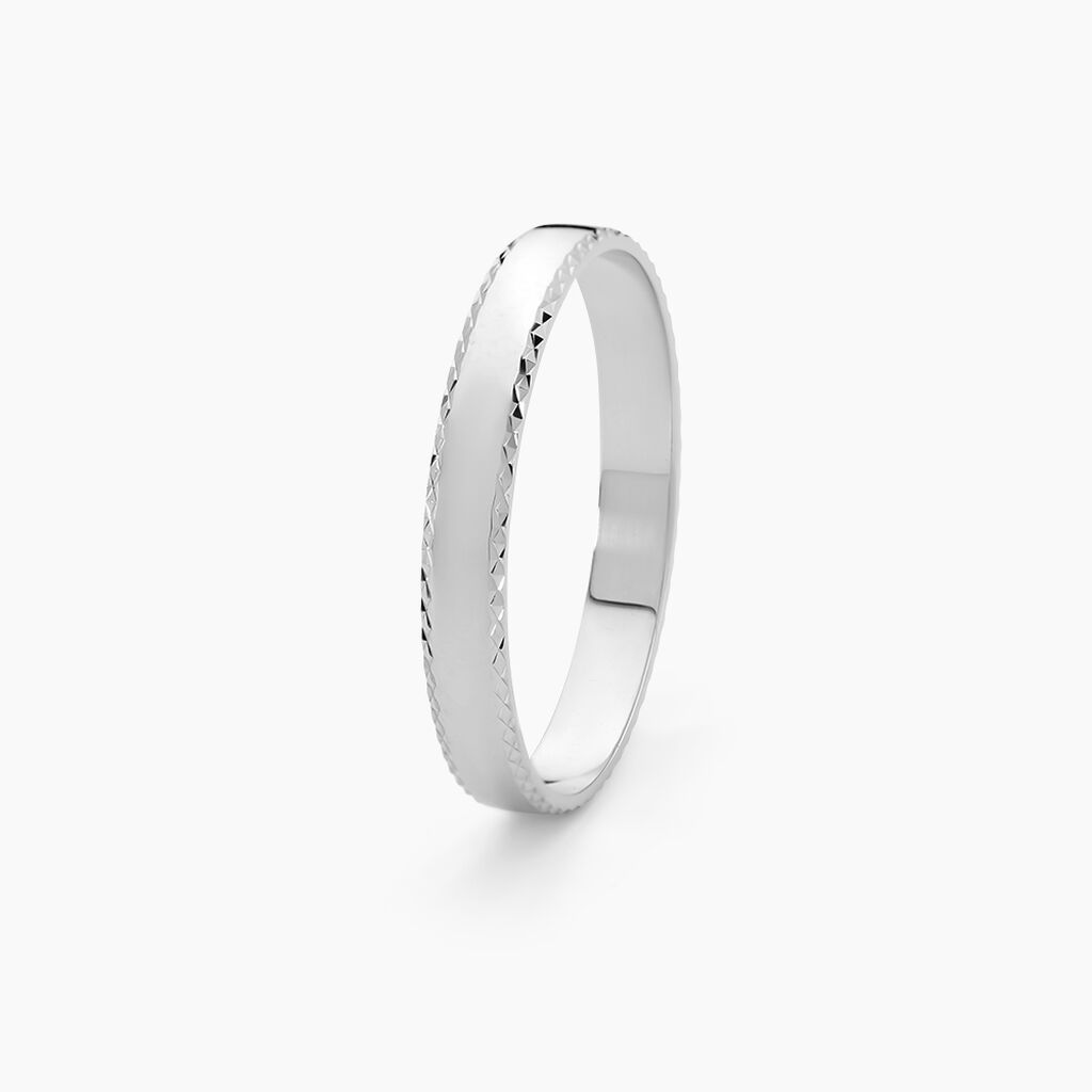 Alliance Apheleia Or Blanc - Alliances Unisex | Histoire d&rsquo;Or
