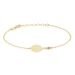 Bracelet Giusto Plaque Or Oxyde De Zirconium - Bracelets Femme | Histoire d’Or