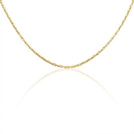 Collier Ernesto Plaqué Or - Chaines Homme | Histoire d’Or