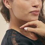 Boucles D'oreilles Puces Samy Or Jaune Diamant - Clous d'oreilles Femme | Histoire d&rsquo;Or