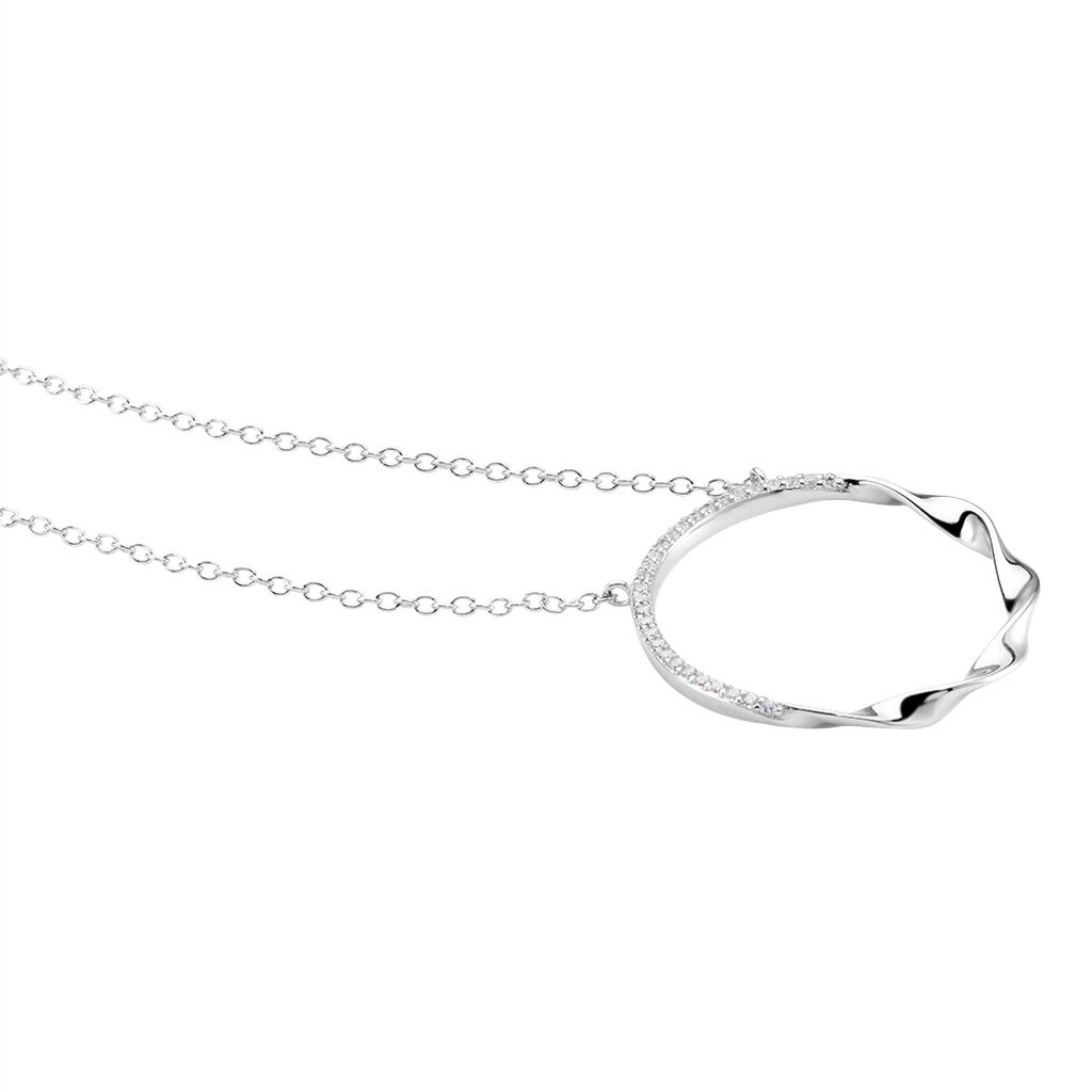 Collier Poldie Argent Oxyde De Zirconium - Colliers fantaisie Femme | Histoire d’Or