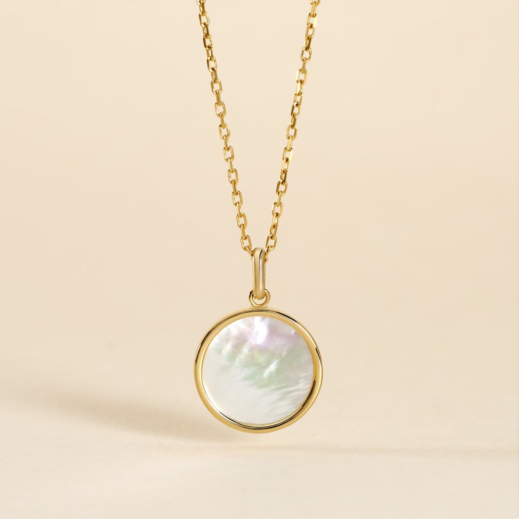 Pendentif Ultane Or Jaune Nacre - Pendentifs Femme | Histoire d&rsquo;Or