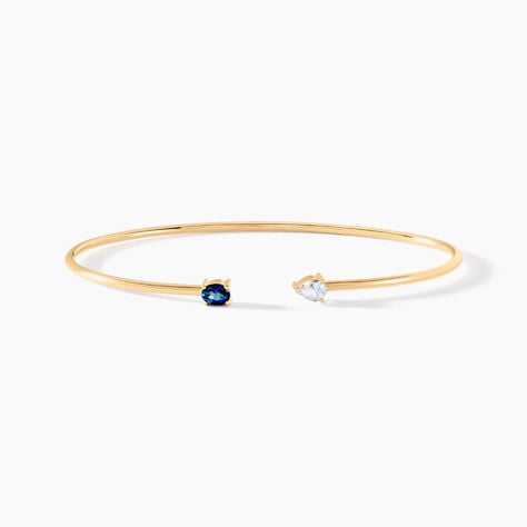 Bracelet Jonc Universe Or Jaune Topaze - Bracelets joncs Femme | Histoire d’Or