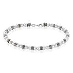 Bracelet Argent Venturin Email - Bracelets Homme | Histoire d&rsquo;Or