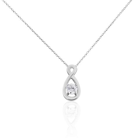 Collier Euphorbe Argent Oxyde - Colliers Femme | Histoire d’Or