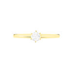 Bague Solitaire Seynabou Or Jaune Diamant - Bagues solitaires Femme | Histoire d&rsquo;Or