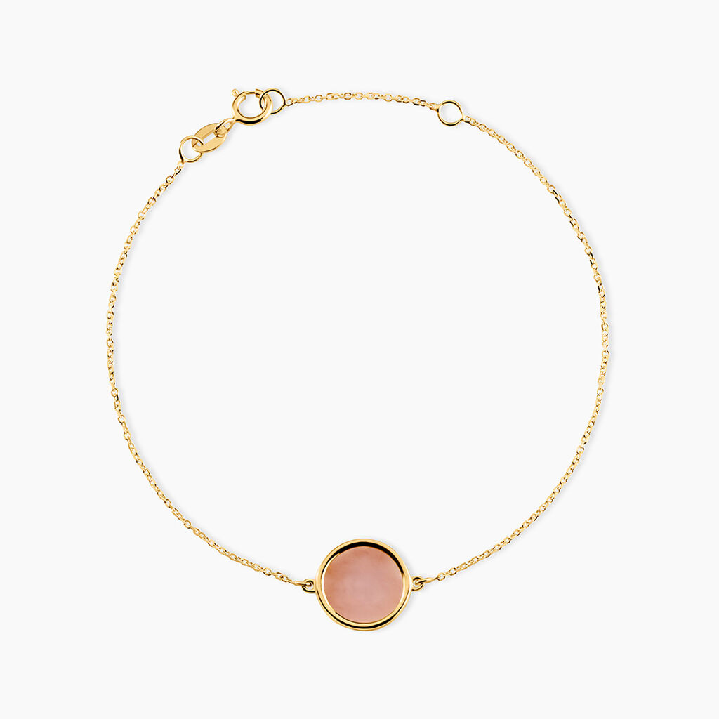 Bracelet Florica Or Jaune Calc&eacute;doine - Bracelets Femme | Histoire d&rsquo;Or