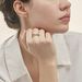 Bague Rejane Or Blanc Diamant - Bagues avec pierre Femme | Histoire d’Or