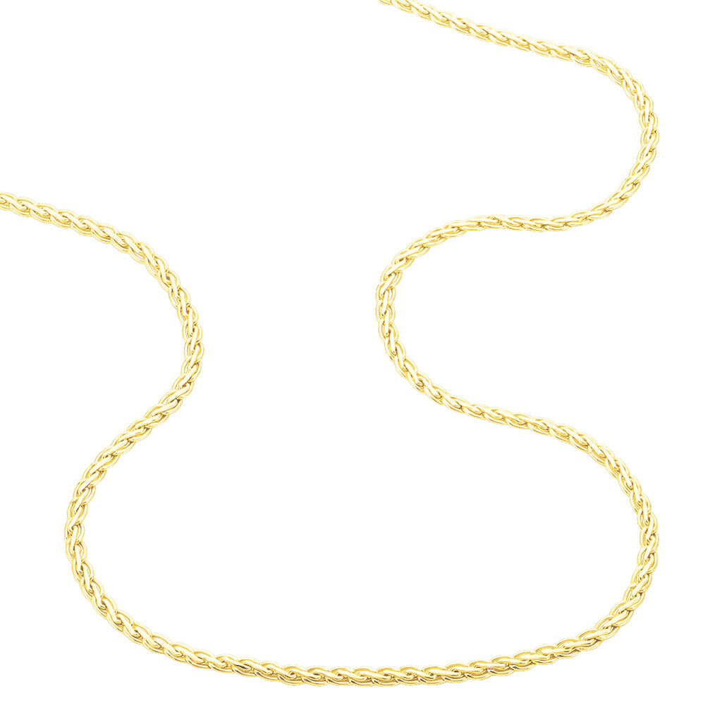 Collier Jayna Maille Palmier Or Jaune - Chaines Femme | Histoire d&rsquo;Or