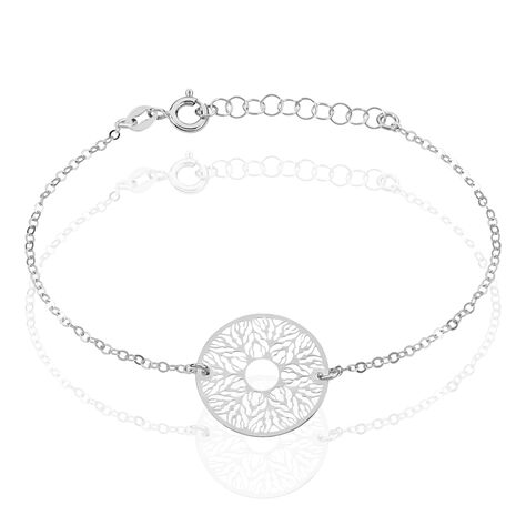 Bracelet Lauretta Argent Blanc - Bracelets Femme | Histoire d’Or