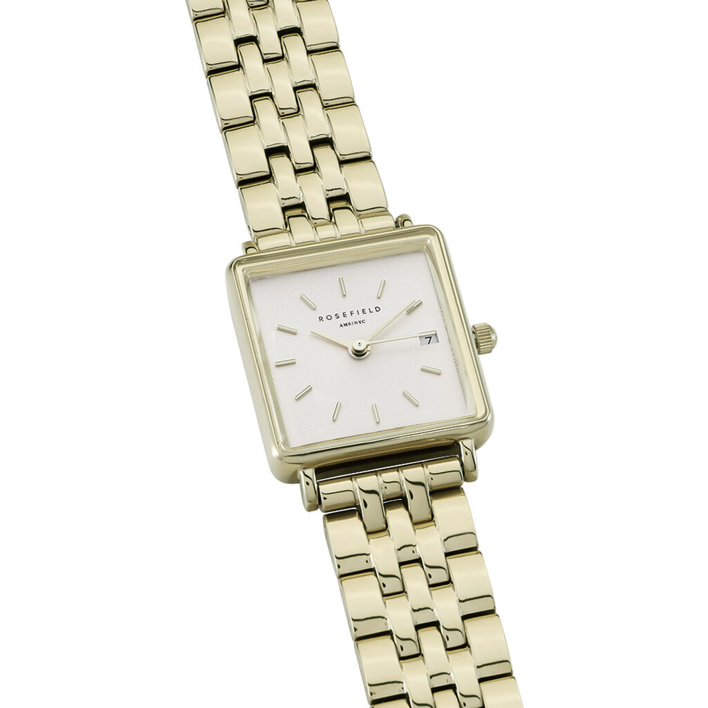 Montre Rosefield The Mini Boxy Blanc - Montres Femme | Histoire d’Or