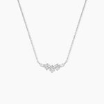 Collier Eclat D'Aurore Argent Blanc Oxydes De Zirconium - Colliers fantaisie Femme | Histoire d&rsquo;Or