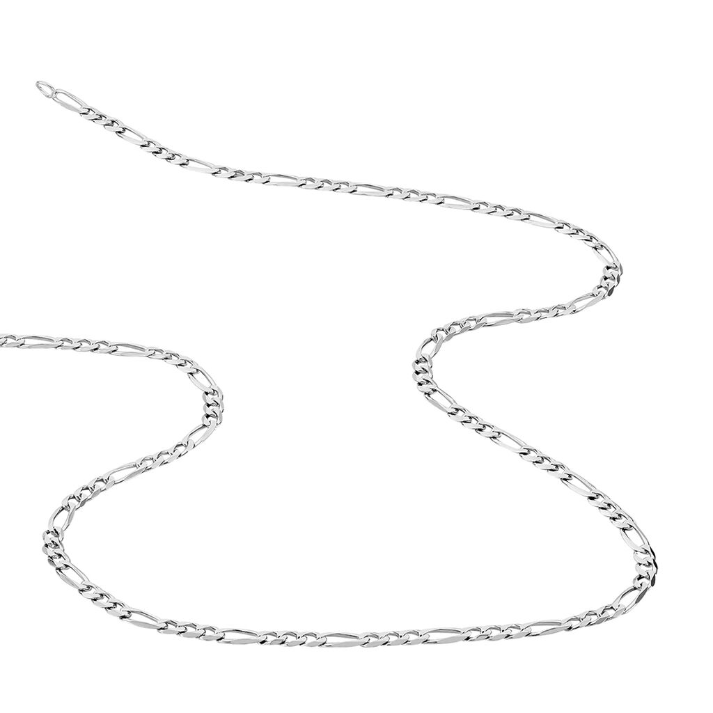 Cha&icirc;ne Vivian Argent Blanc - Chaines Femme | Histoire d&rsquo;Or