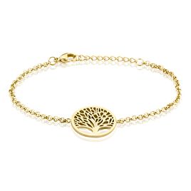 Bracelet Acier Doré Ildut - Bracelets fantaisie Femme | Histoire d’Or
