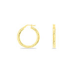 Cr&eacute;oles Udara Or Jaune - Boucles d'oreilles cr&eacute;oles Femme | Histoire d&rsquo;Or