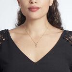 Collier Plaqu&eacute; Or Jaune Lettra - Colliers fantaisie Femme | Histoire d&rsquo;Or