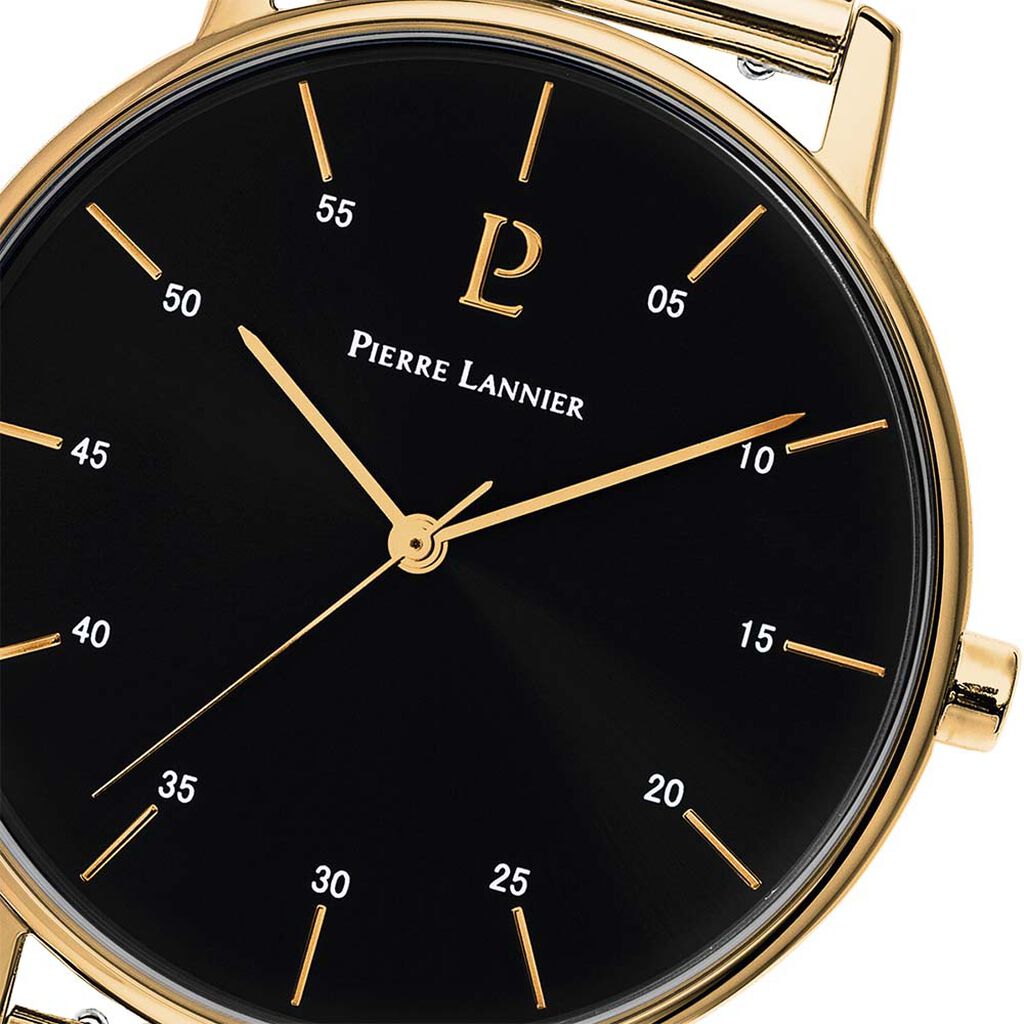 Montre Pierre Lannier Cityline Noir - Montres Homme | Histoire d&rsquo;Or