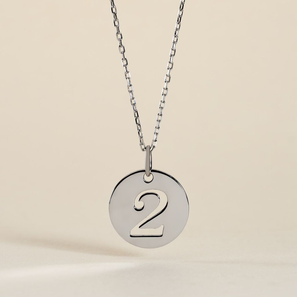 Pendentif Efiso Argent Blanc - Pendentifs Famille | Histoire d&rsquo;Or