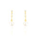 Boucles D'oreilles Pendantes Louise-marie Or Jaune Perle De Culture - Boucles d'oreilles pendantes Femme | Histoire d’Or