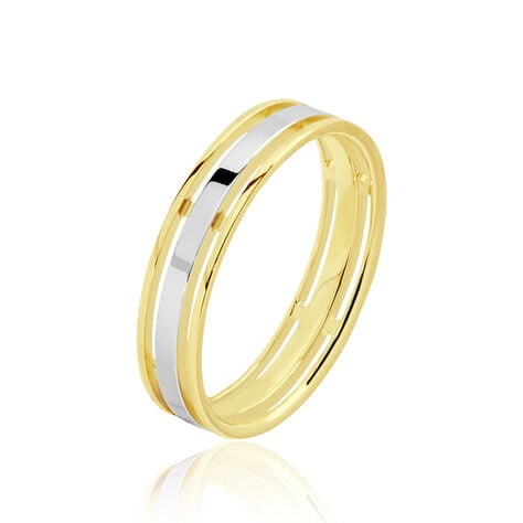 Alliance Laumer Ruban Or Bicolore -  Unisex | Histoire d’Or