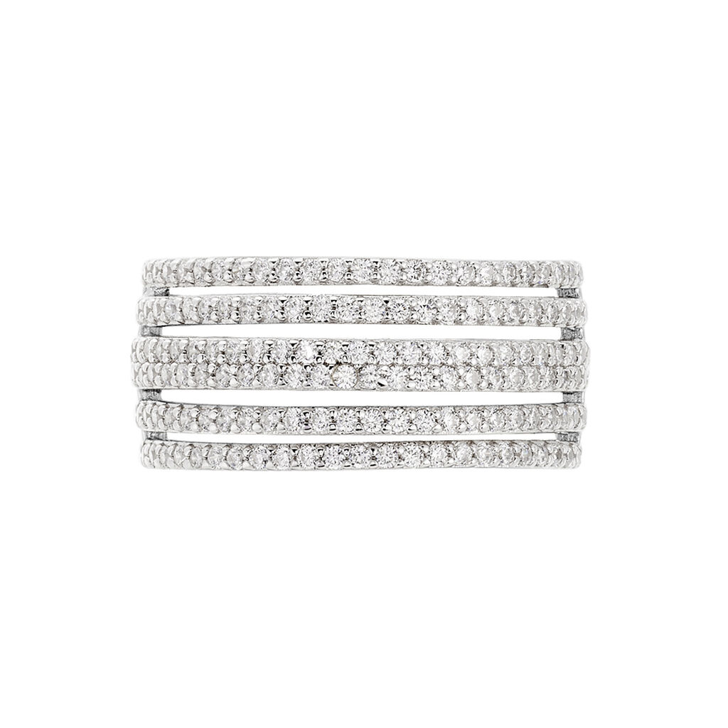 Bague Ilyana Argent Oxyde De Zirconium - Bagues avec pierre Femme | Histoire d’Or