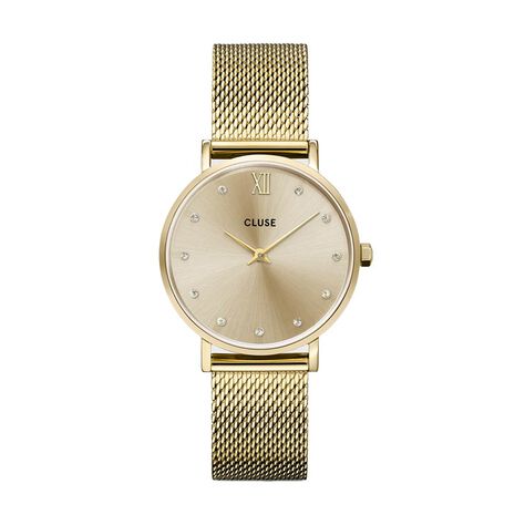 Montre Cluse Minuit Champagne - Montres Femme | Histoire d&rsquo;Or