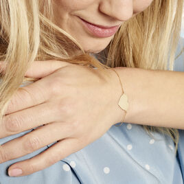 Bracelet Collection Gravable Or Jaune - Bracelets Coeur Femme | Histoire d’Or