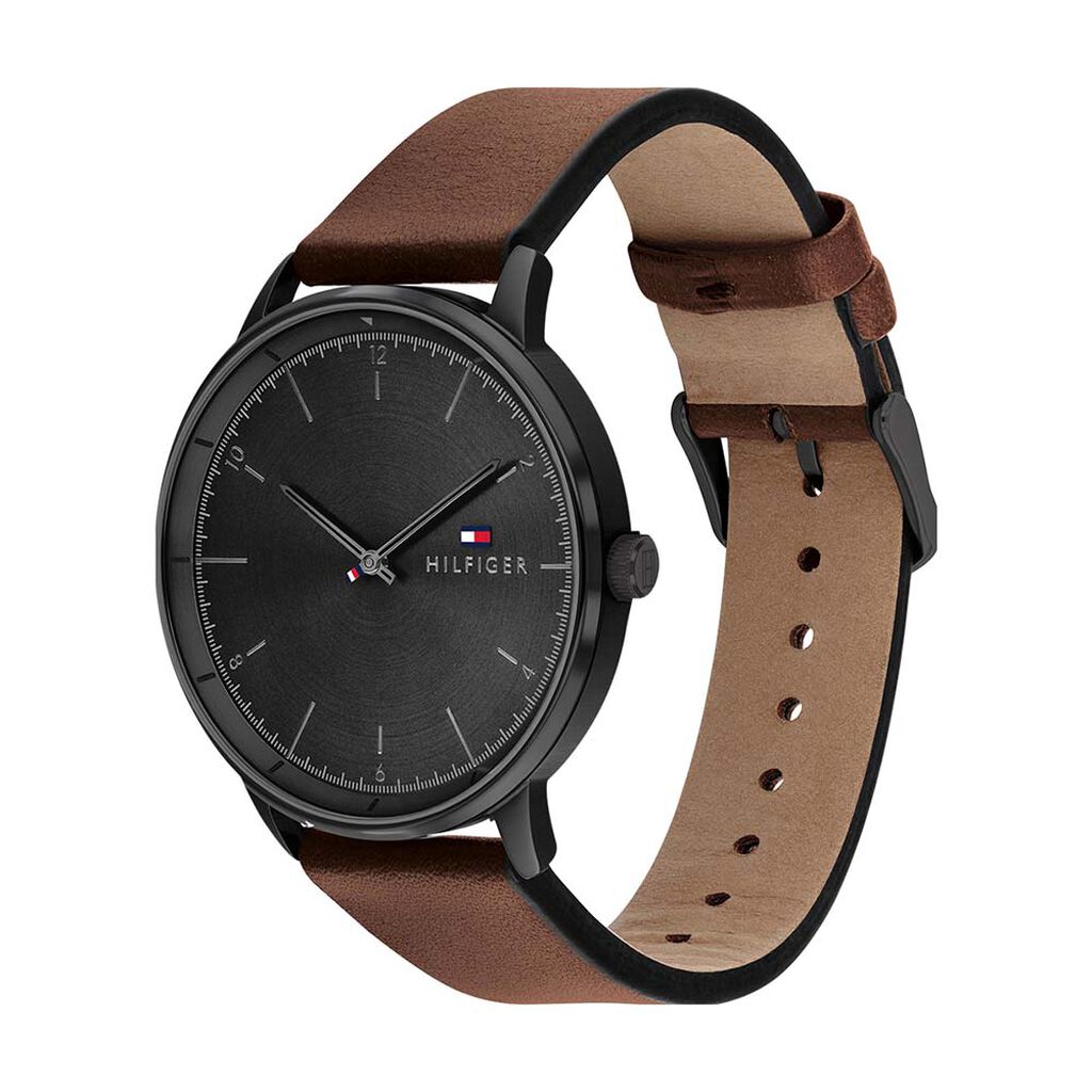 Montre Tommy Hilfiger Hendrix Noir - Montres Homme | Histoire d&rsquo;Or