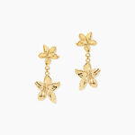 Boucles D'Oreilles Puces Innes Argent Dor&eacute; - Clous d'oreilles Femme | Histoire d&rsquo;Or