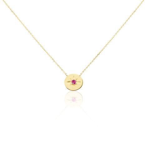 Collier Melchior Or Jaune Rubis - Colliers Femme | Histoire d’Or