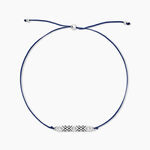 Bracelet Imogen Argent Blanc Oxyde De Zirconium - Bracelets cordon Femme | Histoire d&rsquo;Or